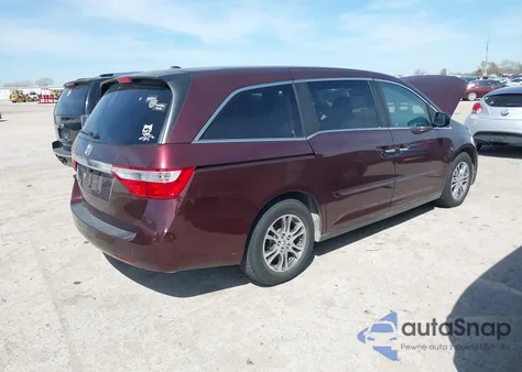 2012 Honda Odyssey Ex-L from USA, damaged, VIN 5FNRL5H60CB084606
